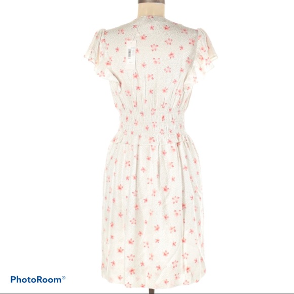 Rebecca Taylor Maui Floral Silk Blend Dress - Picture 4 of 4